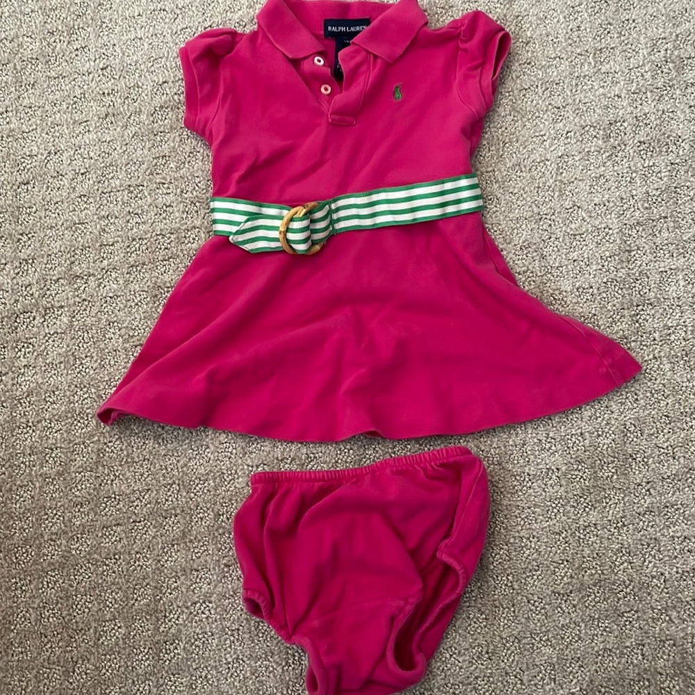 Toddler Ralph Lauren dress and bloomers